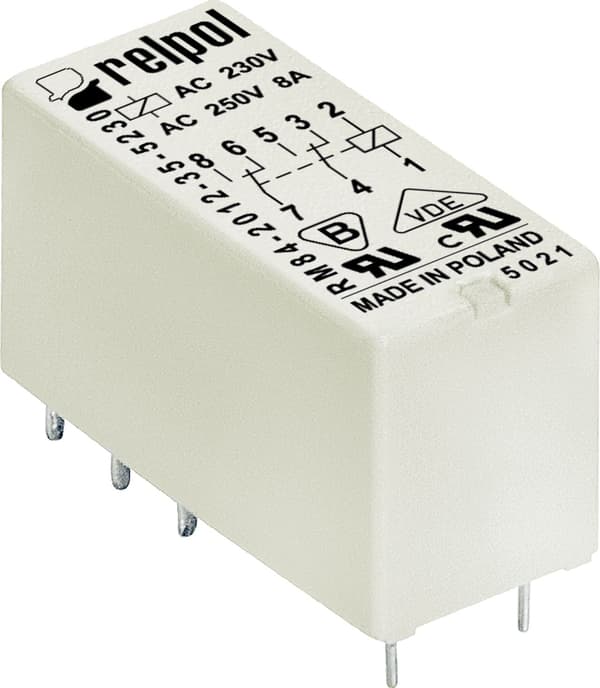 Relpol Miniaturrelæ RM84-2012-35-1110 (600339)