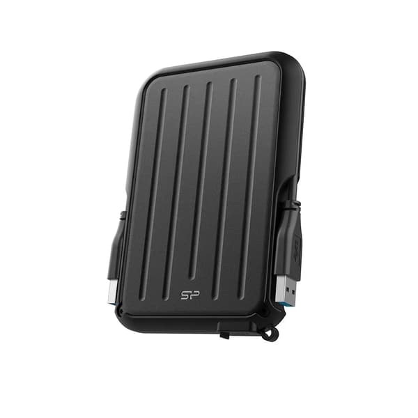 SILICON POWER Ulkoinen kiintolevy Armor A66 2,5 tuuman 2TB USB 3.2 IPX4 Musta