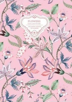 Dekorativ notesbog 128x165/96K ternet Blomster