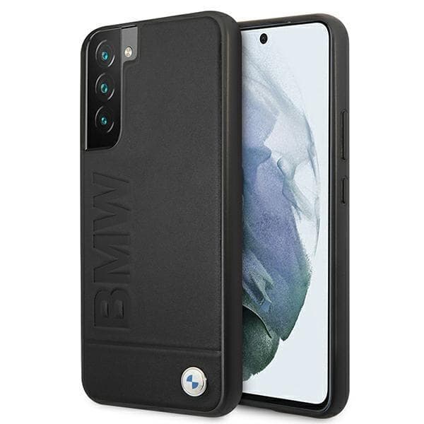 Etui BMW BMHCS22MSLLBK S22+ S906 sort/black hardcase Signature Logo Imprint