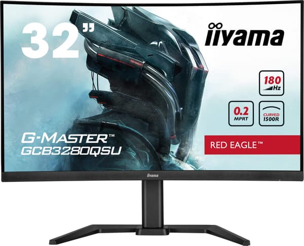 iiyama G-MASTER Red Eagle GCB3280QSU-B2 - LED-skærm - buet - 32\" - HDR