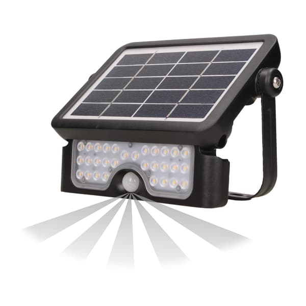SOLAR LED-STRÅLKASTARE MED RÖRELSEDETEKTERING AD-SL-6108BLR4