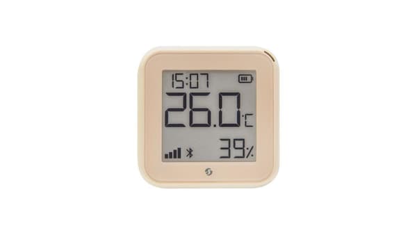 Temperatur- og fugtighedssensor WIFI Shelly H&T gen3 (mocha)