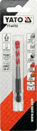 UNIVERSAL BOREBIT 6MM HEX