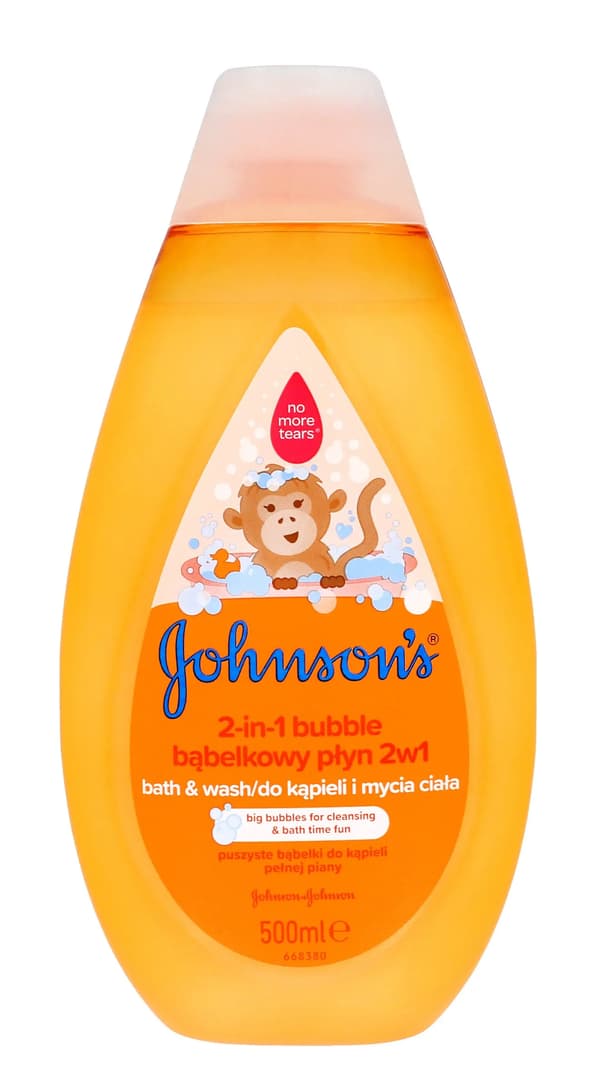JOHNSONS BABY Drip Liquid Bath&Wash 2-in-1 Bubble 500ml