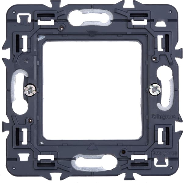 Legrand Asennusrauta 2 moduulia kynsillä 27mm 080261