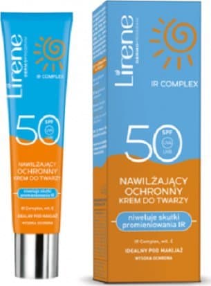 Lirene_sun återfuktande skyddande ansiktskräm SPF50 40ml