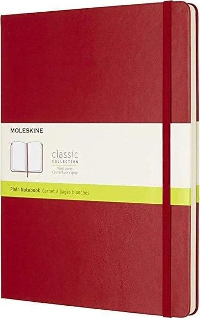 Moleskine Notes Classic 19x25 t. gloss rød