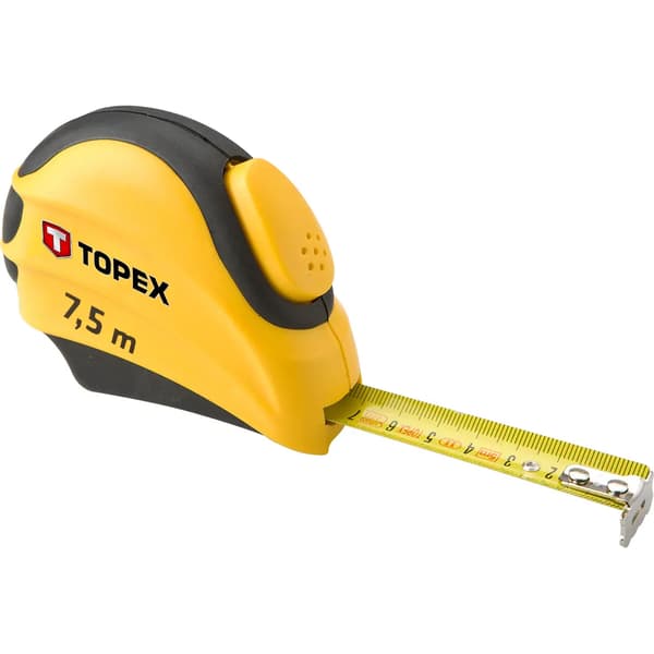 Topex Stål Rullemål 7,5m 25mm - 27C387