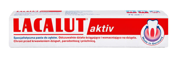Lacalut Tandkräm Activ parodontos 75ml