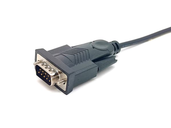 Equip USB-A till seriell (DB9) kabel, M/M 1,5 m