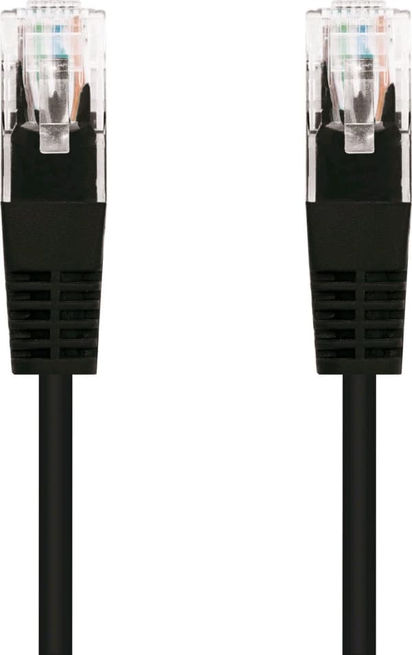C-Tech C-TECH patchkabel Cat5e, UTP, sort, 5m