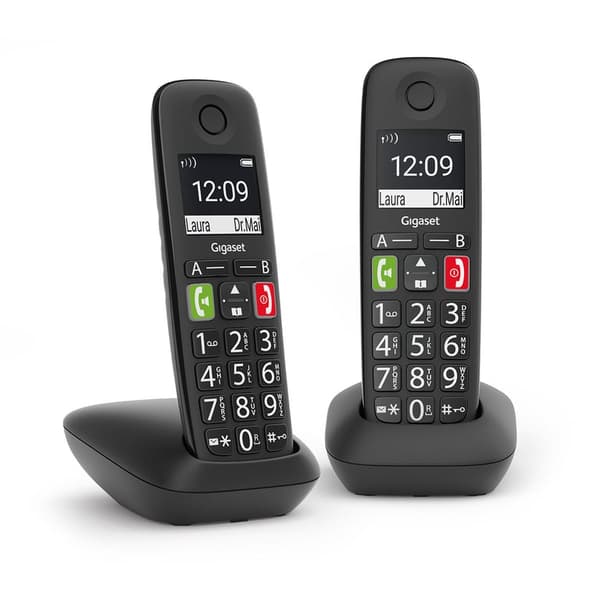 Gigaset E290 Duo svart