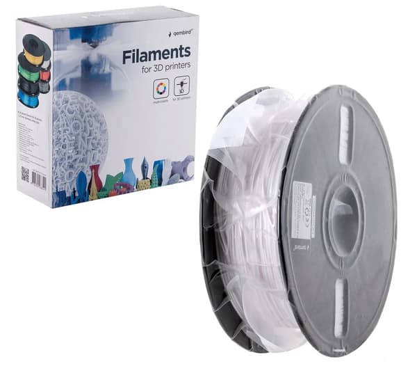 3D-skrivarfilament PLA/1,75 mm/1 kg/vit