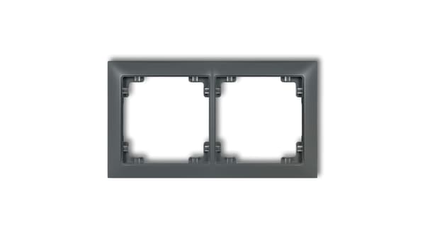 Karlik Universalram Dubbel Plast Deco Soft Grafit Matt (28DRSO-2)