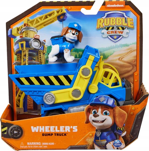 Paw Patrol Rubble & Crew Wheeler klassisk køretøj