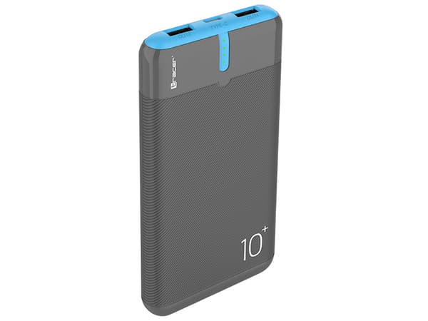 Powerbank TRACER EnerGo 10000mAh grå/blå