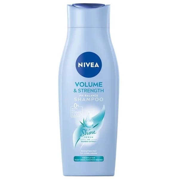 Nivea Nivea_care Shampoo Volume Care Hårshampoo Øget Egenskab 400ml