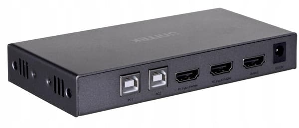 Unitek KVM Switch 4K HDMI 2.0 2-ind 1-ud +USB