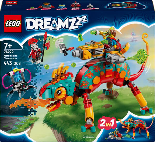 Byggsats LEGO® DREAMZzz Mateos Eldkameleont 71492
