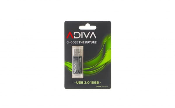 Adiva flash-enhet 16 GB (ADIVAPEN16GB2.0)