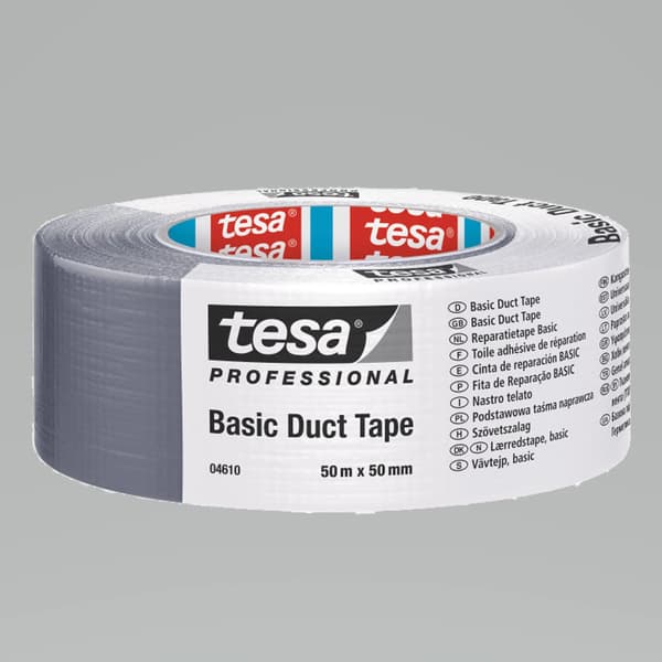 Tesa Reparationstejp 50mm TESABASIC 50m silver - H0461000