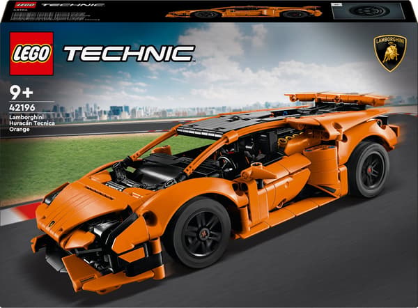 LEGO Technic Orange Lamborghini Huracán Tecnica 42196
