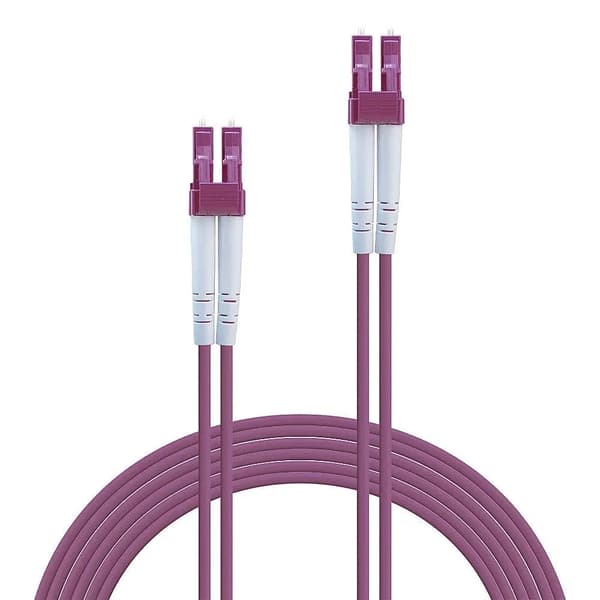 Lindy Fiberoptisk Kabel Lc/Lc Om4 1M