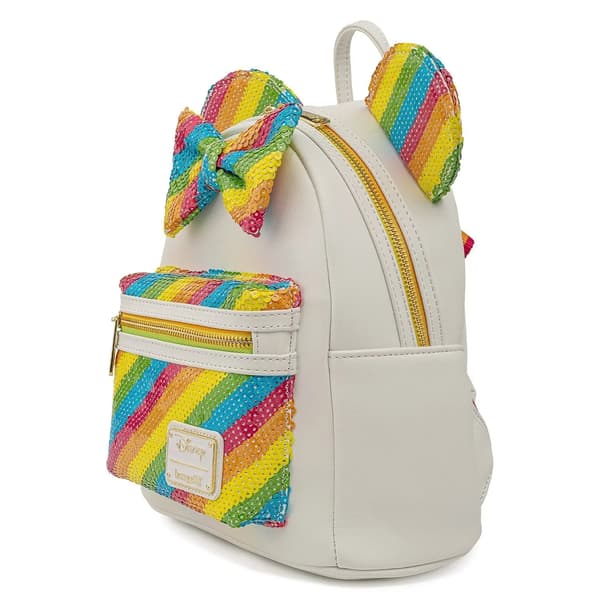 Loungefly Disney Minnie Rainbow rygsæk 26cm