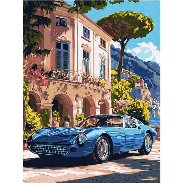 Mal efter nummer sæt 30x40cm KHO6366 Italienske klassikere AP0071
