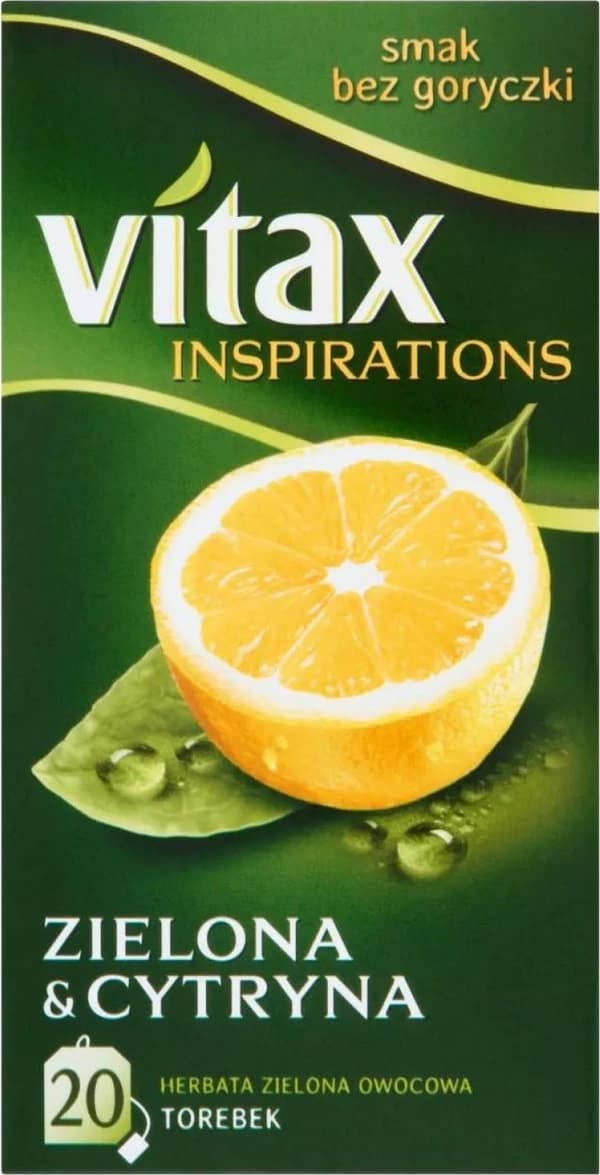 VITAX INSPIRATIONS GRÖNT TE MED CITRON (20)