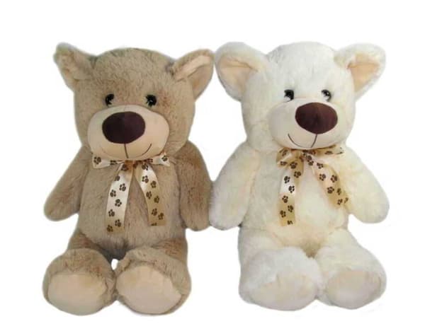 Maskot Mis 2 farver 32cm 157188 mix pris for 1 stk