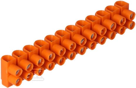 Simet LTF 12-2.5 gängklämma 12-spår 2,5mm2 orange (21210108)