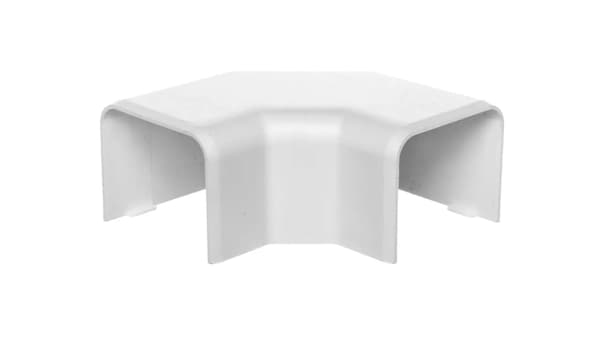Kåpa VÄNSTER 30x25mm vit 8933