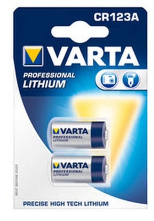 Varta Photo Lithium batteri 2x CR123A