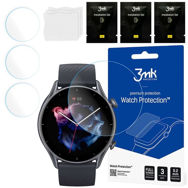 Xiaomi Amazfit GTR 3 Pro - 3mk Watch Protection™ v. ARC+