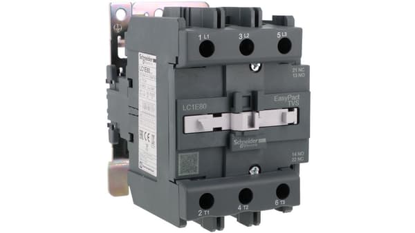 TVS Kontaktor 3P 80A AC3 37kW 230V AC 1S 1Å LC1E80P7