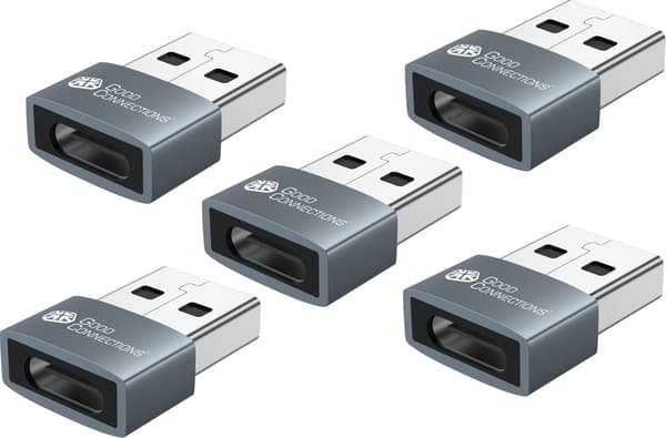 Good Connections USB-adapter Good Connections USB2.0-adapter A-hane-USB-C hona 5-pack