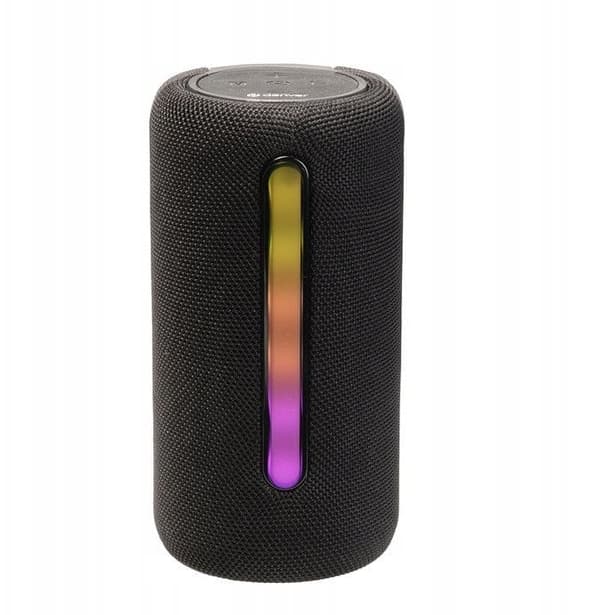 BT-kaiutin Denver BTL-330B MUSTA RGB 2x5W musta