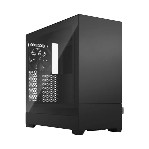 ATX Semi-tower Box Fractal Pop Silent Svart