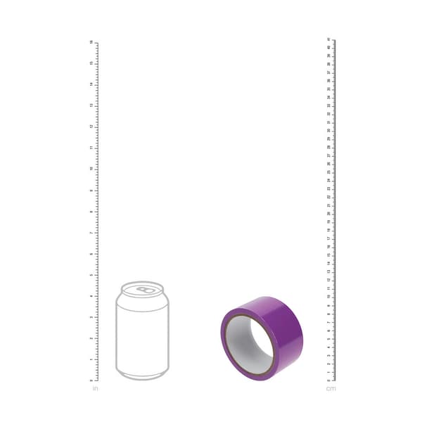 PVC Non-Stick Tejp - 20 m - Lila