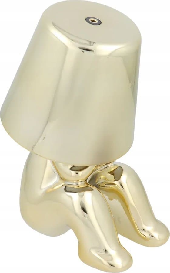 GOLD MAN Art Deco sengelampe siddende (model 4) MLTL
