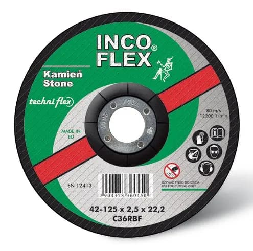 INCOFLEX STENSLIBESKIVE 115*2,5