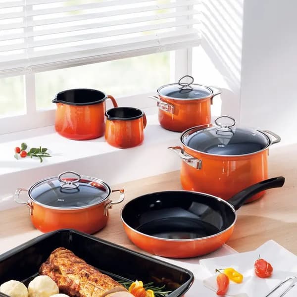 Riess-kattila Riess matala 16cm Corall