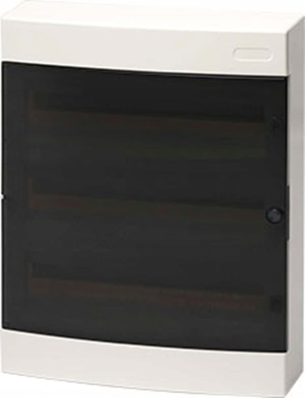 Utanpåliggande modulärt ställverk 3x18 /transparent/ IP40 ECT3x18PT-S DIDO 001101042