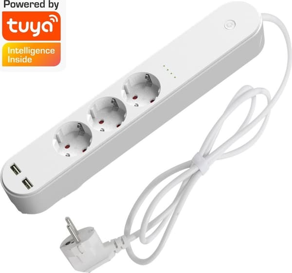 Denver 3in1 4xUSB Älykäs jatkojohto