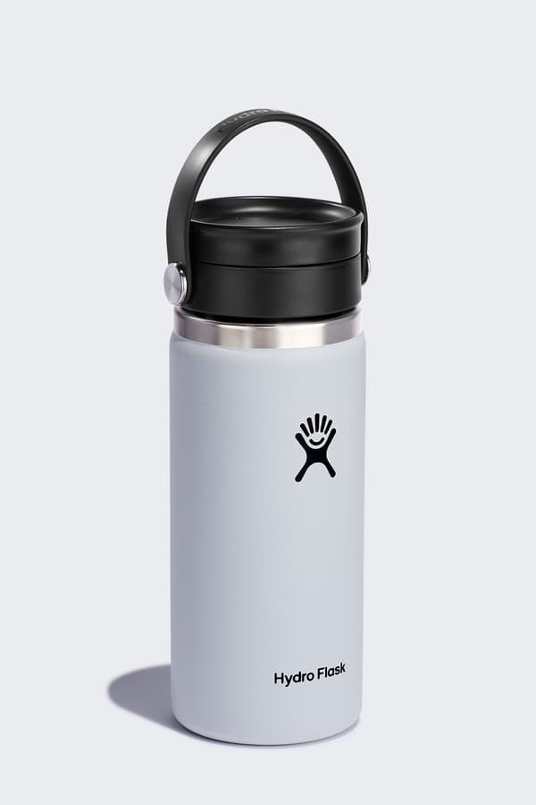 Termosmugg Hydro Flask 16 Oz Kaffe Vit
