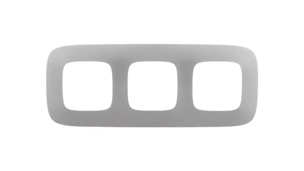 Legrand VALENA ALLURE trippelram, aluminium (754393)