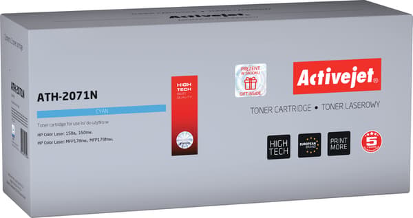Activejet Cyan Tonerersättning för 117A (ATH-2071N)