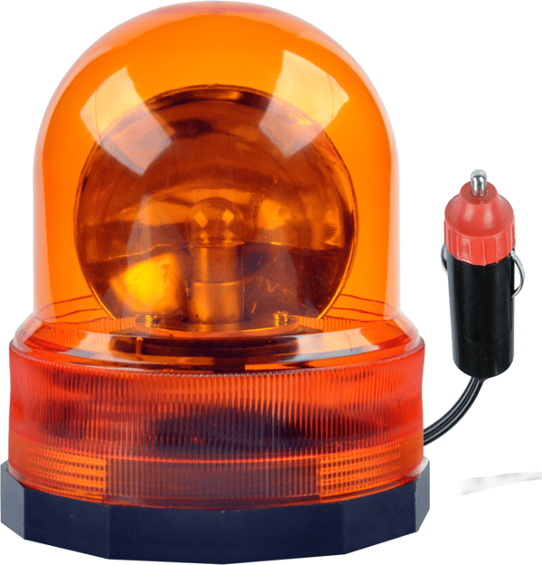 Advarselslampe orange 24V